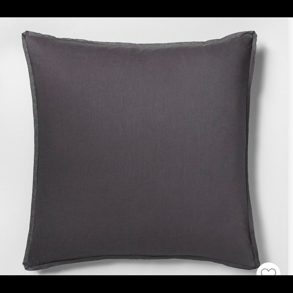 Hearth & Hand Other - Euro Pillow Sham Railroad Grey Hearth & Hand New Hearth & Hand Other - Euro Pillow Sham Railroad Grey Hearth & Hand New